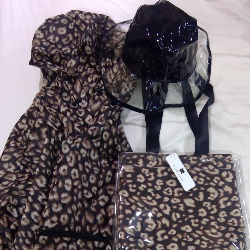 Laundry By Design RainJacket/Bag Set